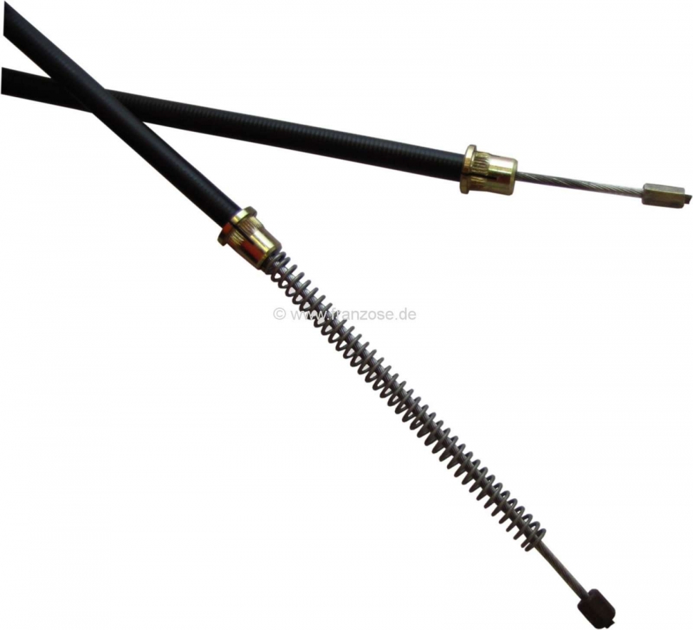 Alle - R4, handremkabel, rechts achter. Geschikt voor Renault 4 GTL + R4 F6, tot modeljaar 1975. 