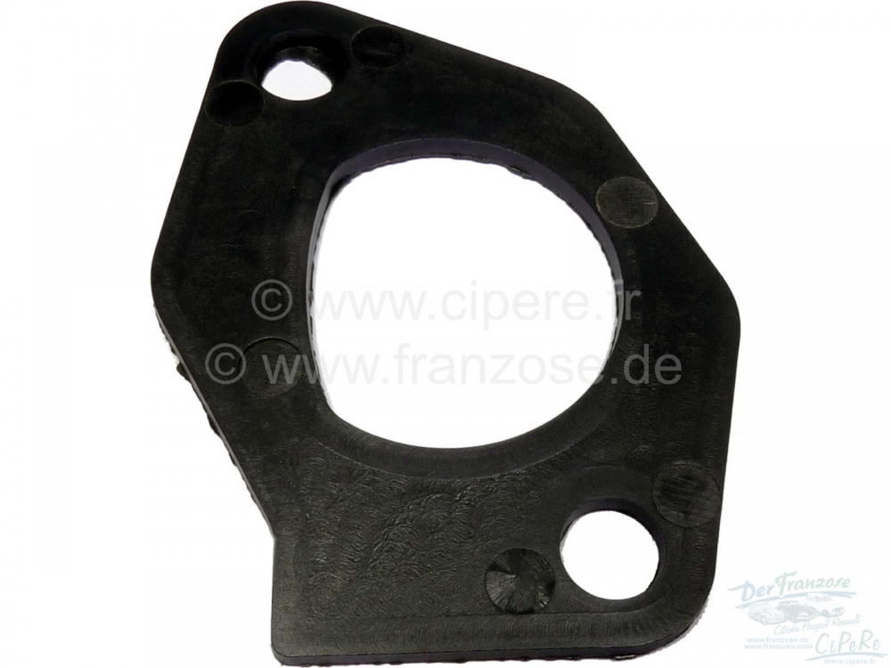 Peugeot - P 104/R14, carburateurvoetpakking Peugeot 104, Renault R14. (Isolerende plaat tussen sprui