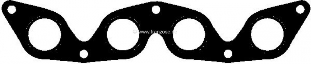 Renault - Pakking uitlaatspruitstuk. Geschikt voor Renault R5 1.4 + 1.4 Turbo. R5 Alpine 1.4 Turbo. 