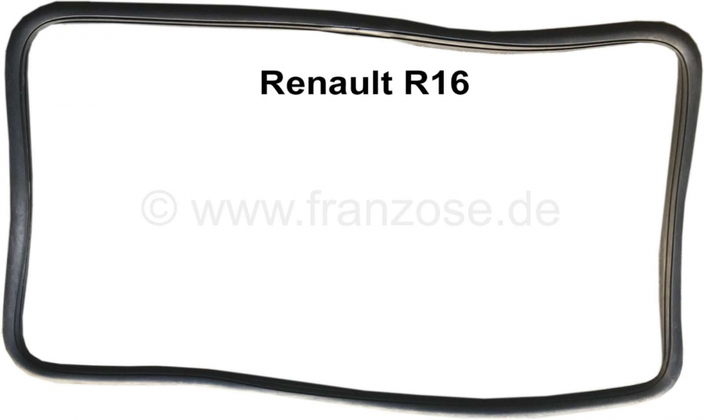 Renault - R16, afdichting achterruit (in de achterklep). Geschikt voor Renault R16. Of. Nr. 05559830