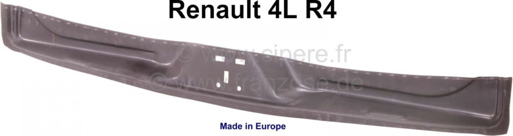 Alle - R4, achterklep reparatiepaneel, voor bodem - binnenkant. Geschikt voor Renault R4. Gemaakt