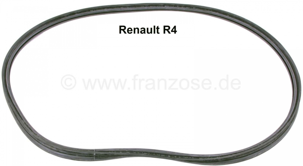 Renault - R4, achterruit afdichting Renault R4 berline. De afdichting is voor het monteren van een k