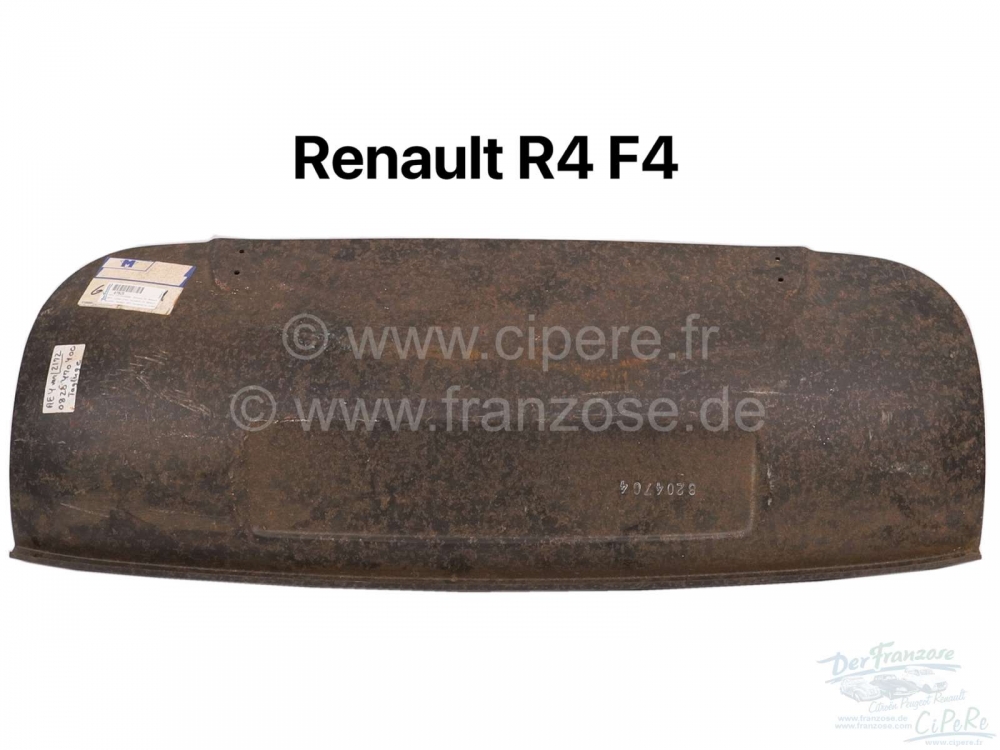 Citroen-2CV - R4F4, ladderklep. Geschikt voor Renault R4 F4. Originele leverancier. Geen reproductie (NO