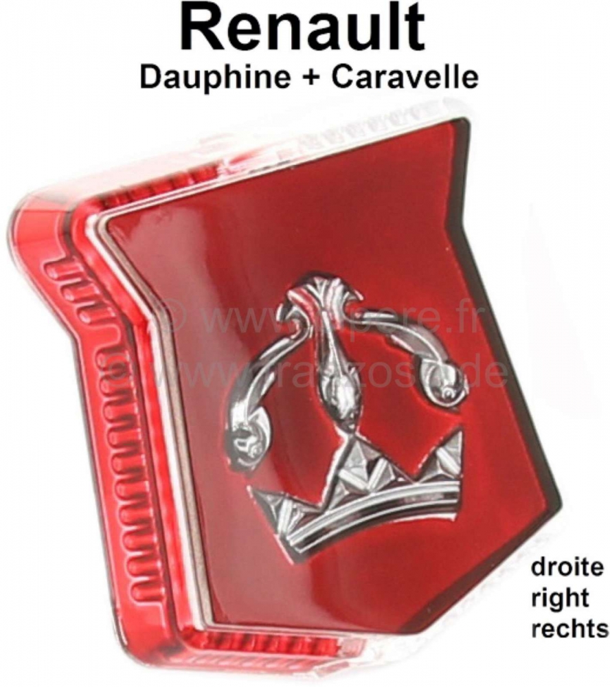 Renault - Dop rechts, voor parkeerlicht (positielicht) op het spatbord. Geschikt voor Renault Dauphi