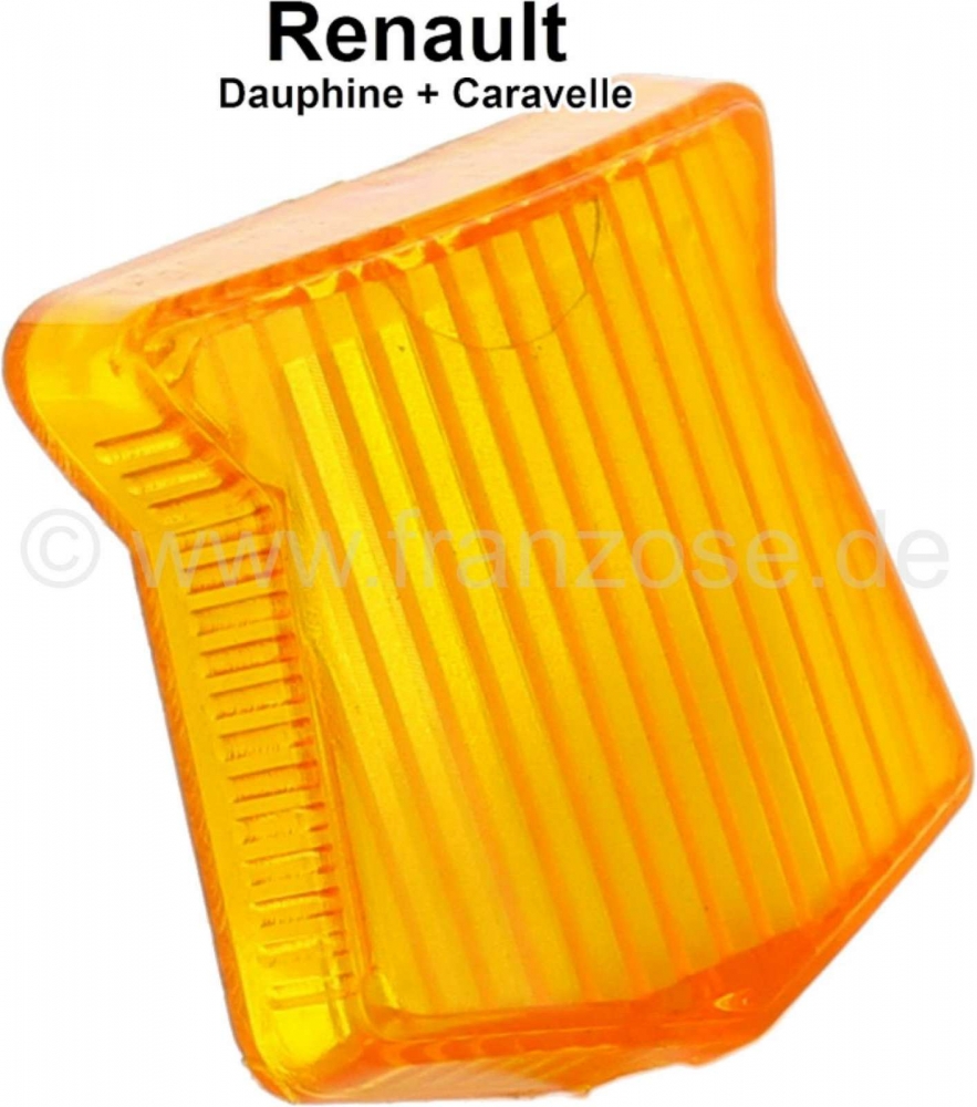 Renault - Kap, voor parkeerlicht (positielicht) op het spatbord. Kleur: oranje. Geschikt voor Renaul