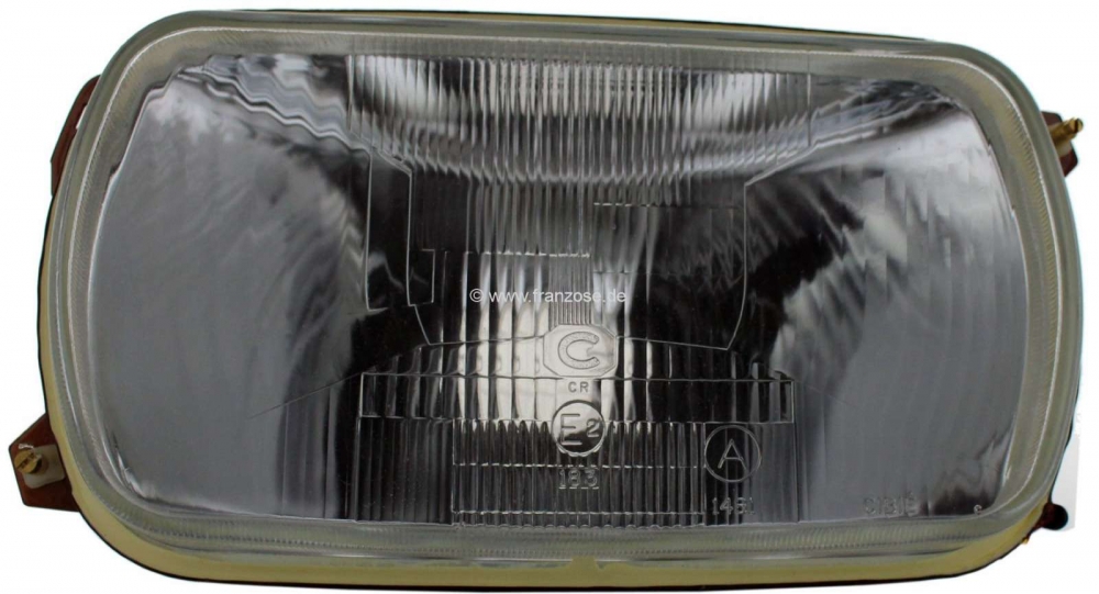 Renault - R16/R12, koplampen, Bilux-uitvoering. Geschikt voor Renault R16, R12, Lancia Fulvia Zagato