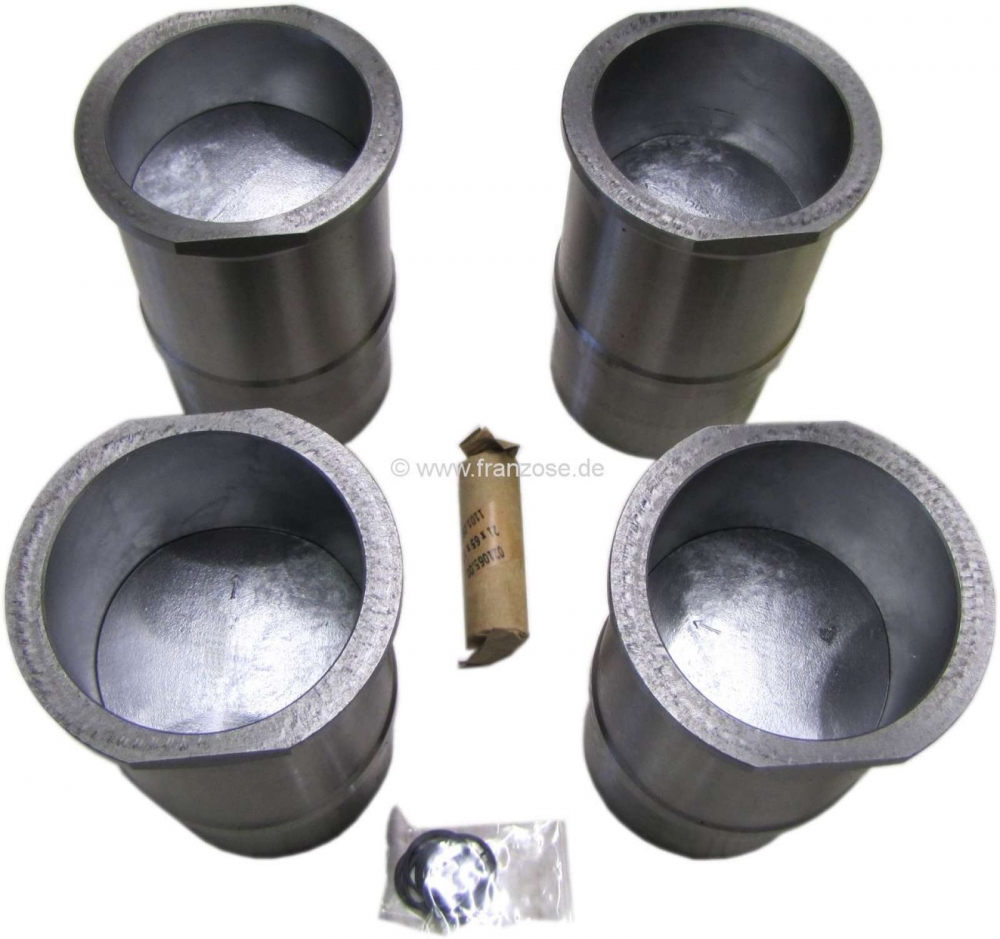 Alle - A110/R12 Gordini/R17TS, zuiger + cilinder (4 stuks). Geschikt voor Renault Alpine A110, R1