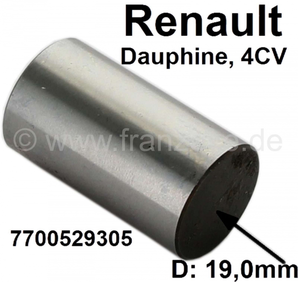 Renault - Dauphine/4CV, stoterstangbeker (holle versie). Geschikt voor Renault Dauphine + Renault 4C