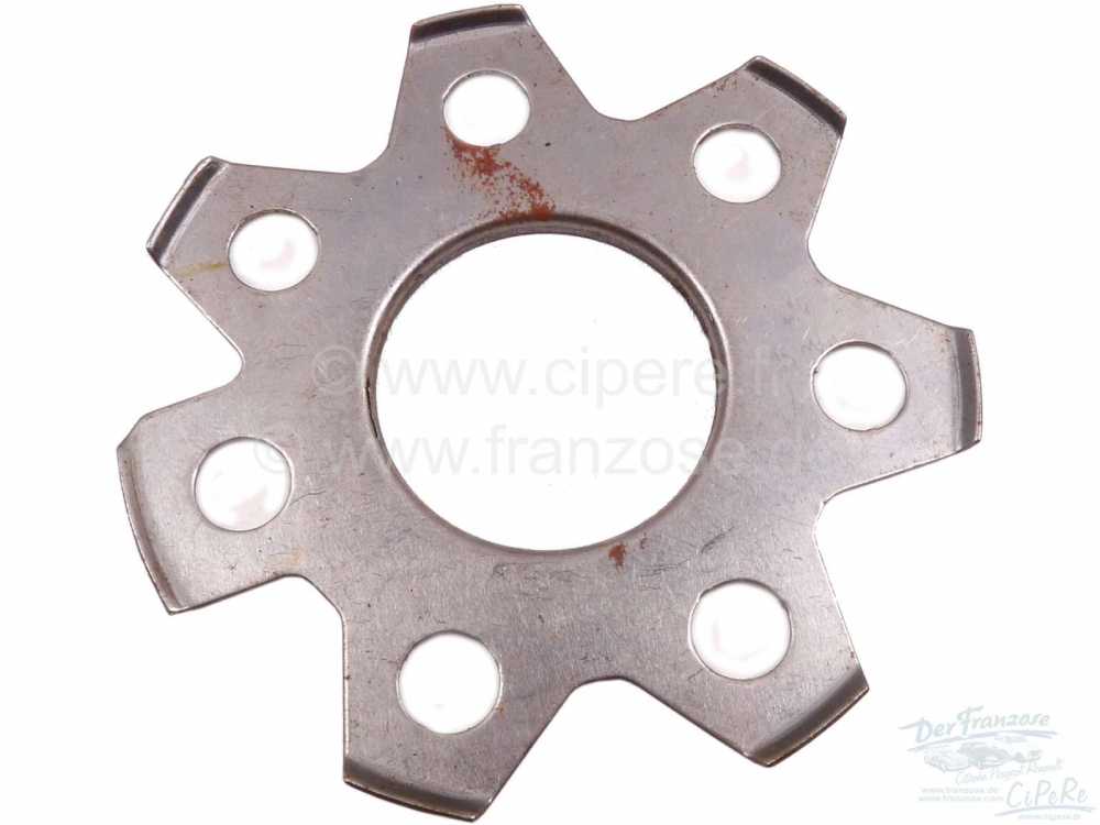 Renault - R16/R15/R12/Alpine, borgplaat voor het vliegwiel. Geschikt voor Renault, met 1600cc motor.