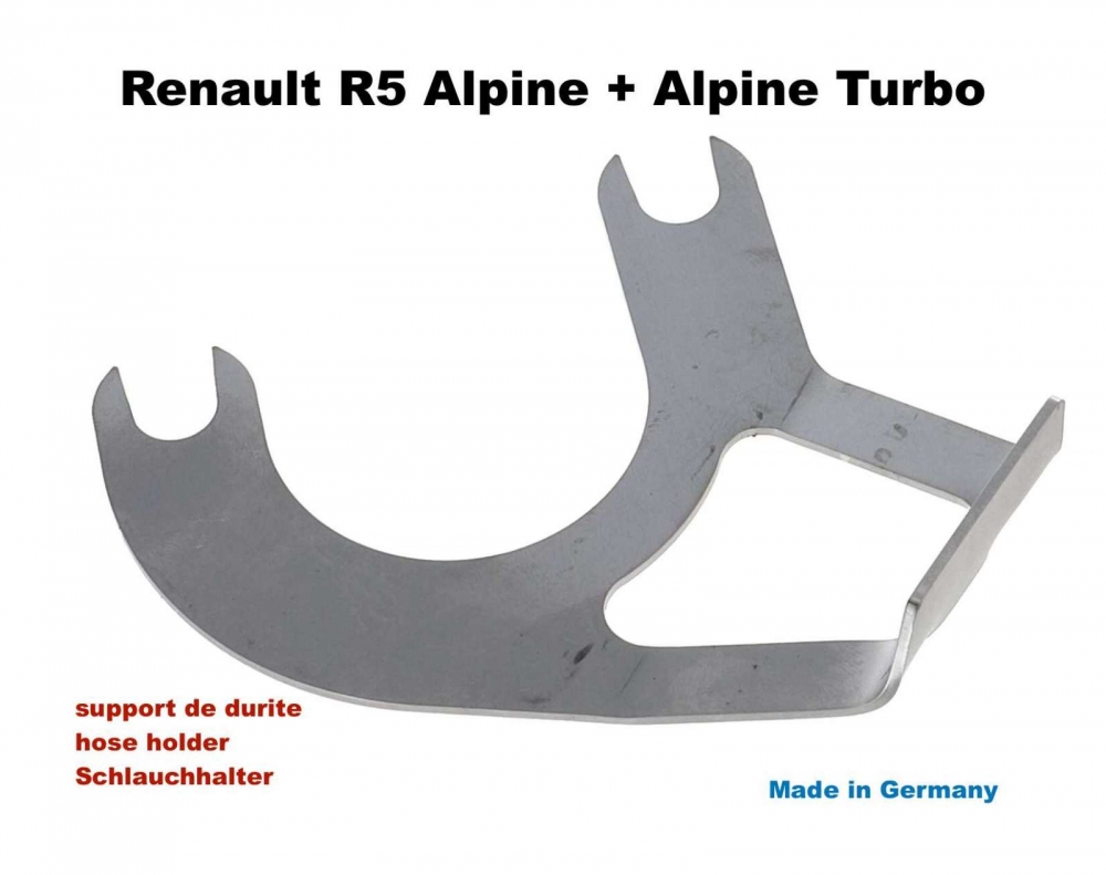 Renault - R5 Alpine/Turbo, slanghouder voor de radiatorslang. Deze houder wordt achter het nokkenast