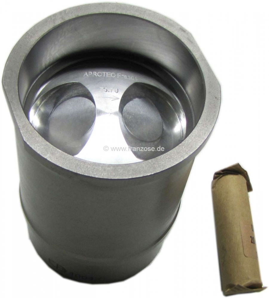 Renault - R8 Gordini, zuiger + cilinder (4 stuks). Geschikt voor Renault R8 Gordini. Motor: 812. Cil