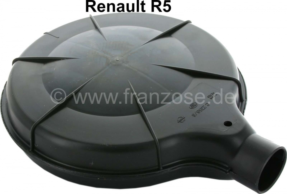 Renault - Compleet luchtfilter, geschikt voor Renault R5 Rapid. Compleet met kunststof behuizing. Bu