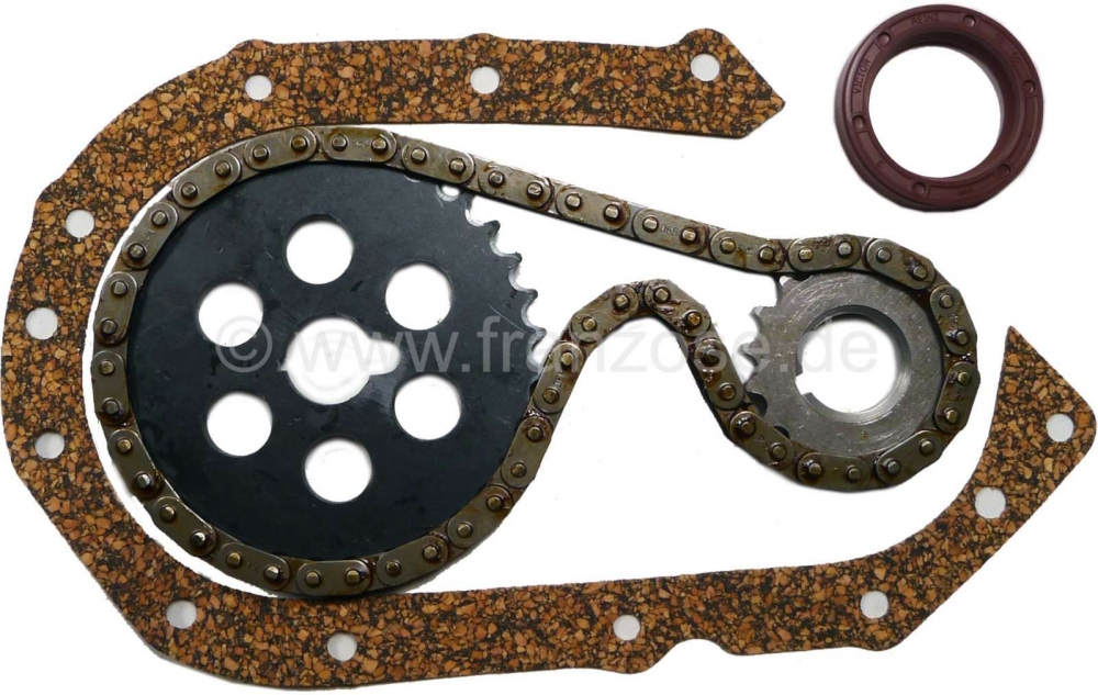 Renault - R4/R8/Alpine, distributiekettingset, 58 kettingschakels (enkelvoudige simplex ketting), ge