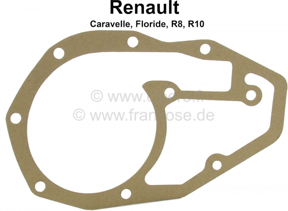 Renault - Floride/Caravelle/R8/R10, afdichting waterpomp Renault Caravelle, Floride S, R8, R10