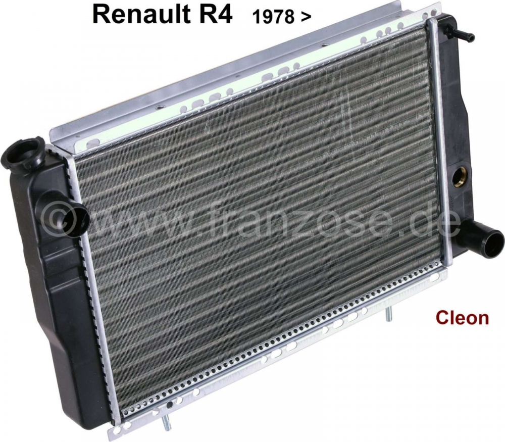 Renault - R4, radiateur (reproductie) Renault Renault R4 vanaf 1978, Renault R5, voor motoren met 94