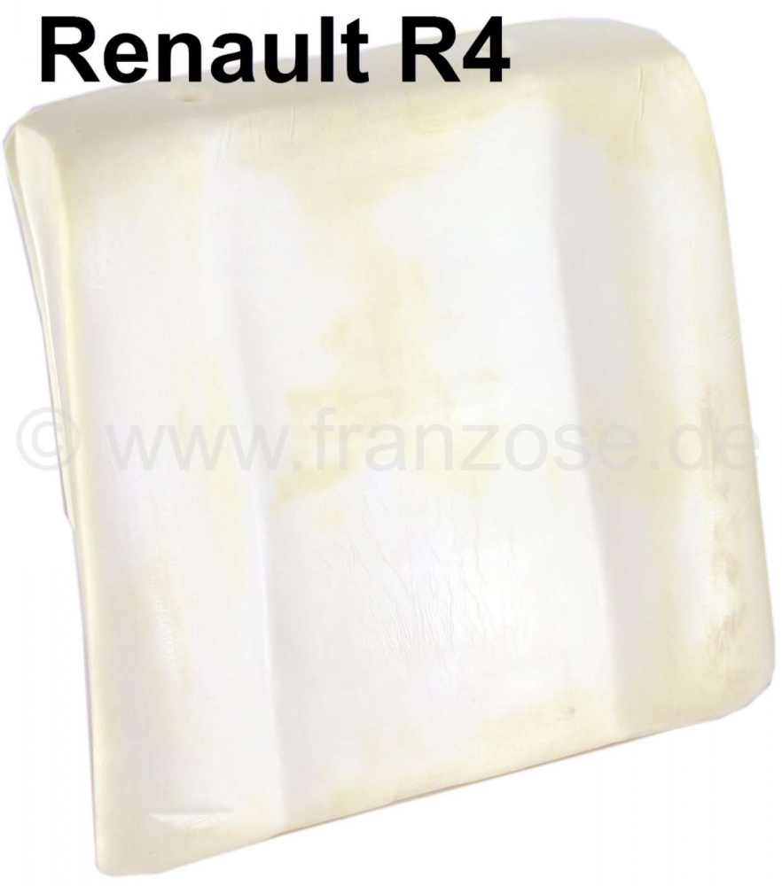 Renault - R4, schuimrubberen voorstoel, voor de rugleuning. Geschikt voor Renault R4. Totale afmetin