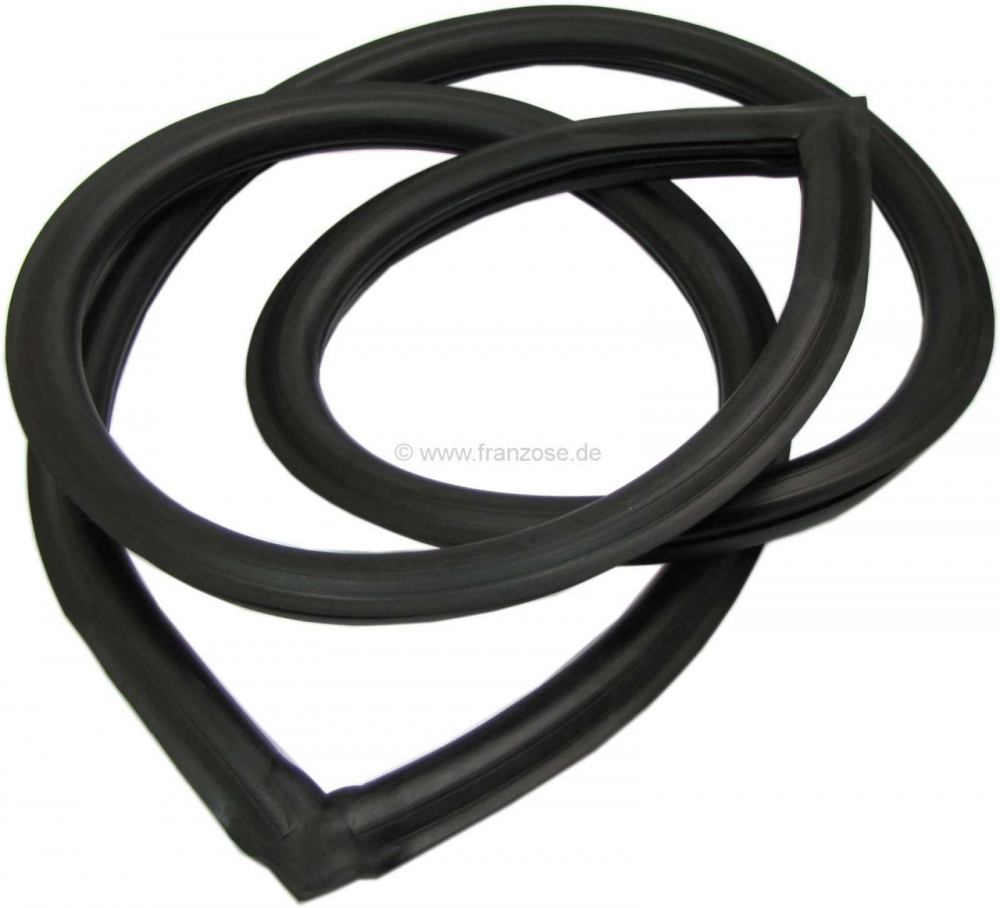 Renault - Dauphine, achterruit afdichting, reproductie. Geschikt voor Renault Dauphine.