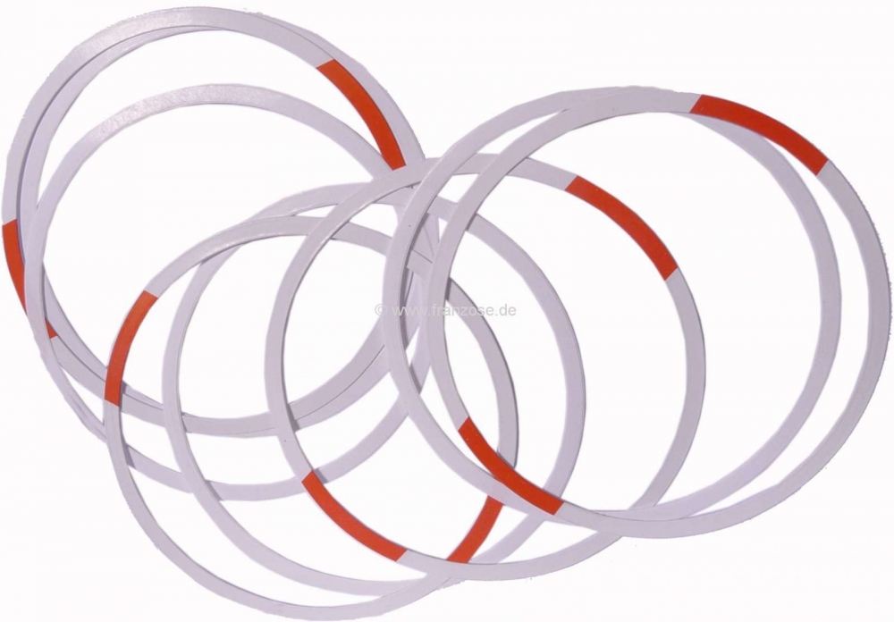 Renault - Cilinder (voering) afdichting bodem (12 stuks). Geschikt voor motor: 680 / 839-06 / 800-B1