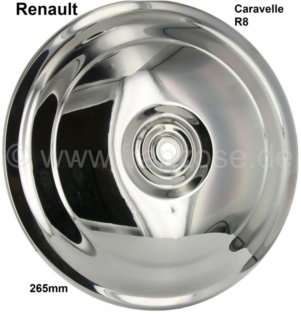 Renault - Caravelle/R8 wieldop. Geschikt voor Renault Caravelle + R8. Diameter: 265 mm.