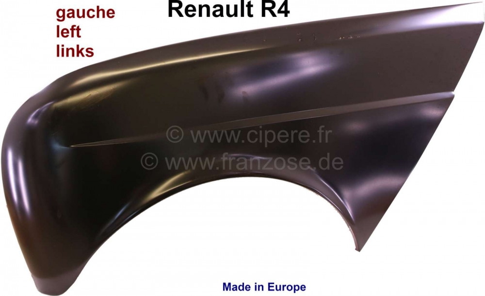Renault - R4, voorspatbord links. Geschikt voor Renault R4.