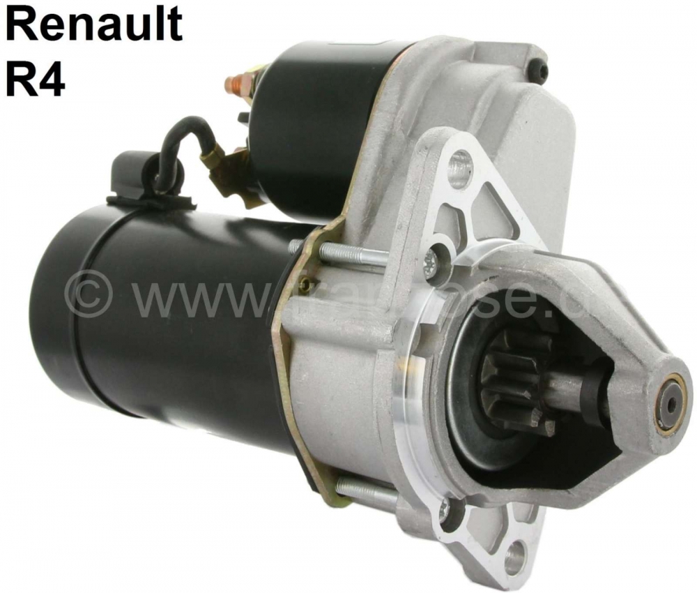 Renault - Startmotor (nieuw onderdeel), geschikt voor Renault R4, vanaf bouwjaar 07/1970 (R1123,2391