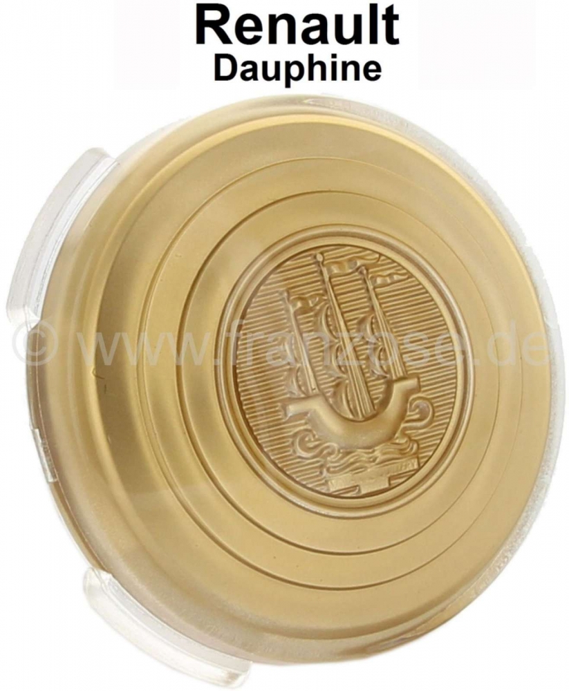 Renault - Dauphine, stuurprobleem - claxonknop. Tweede versie (Quillery). Geschikt voor Renault Daup