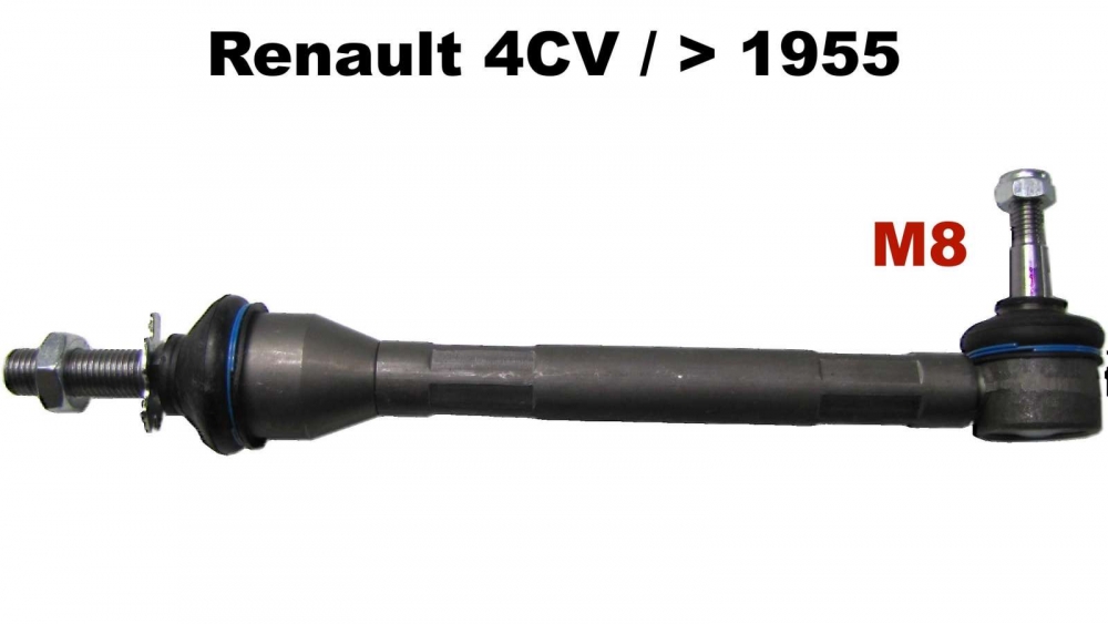 Renault - 4CV, trekstang (verstelbaar). Geschikt voor Renault 4CV, tot 1955. De trekstang is links e