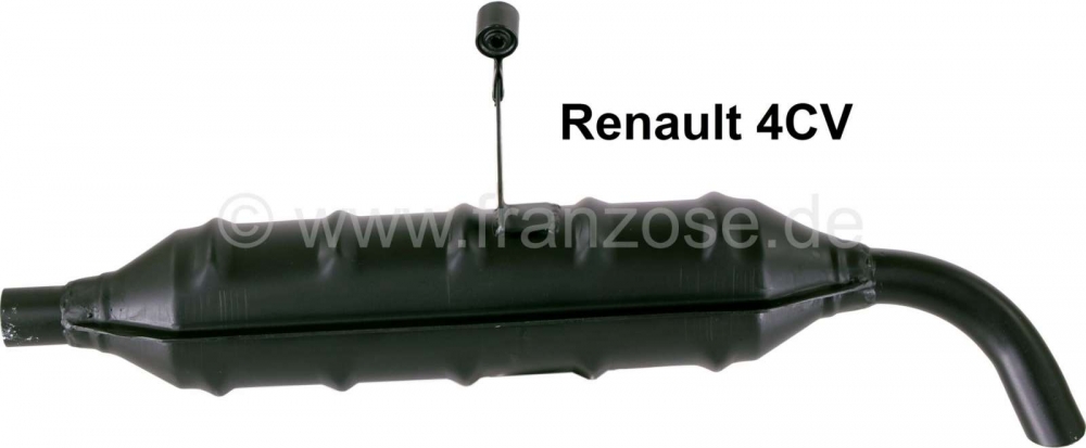 Renault - 4CV, demper, geschikt voor Renault 4CV (R1060 + R1062), gemonteerd tot 1955.