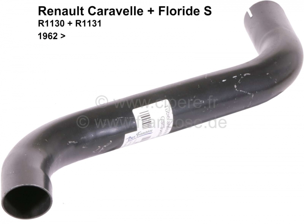 Renault - Caravelle/Floride, uitlaat, geschikt voor Renault Caravelle + Floride S (R1130 + R1131). G