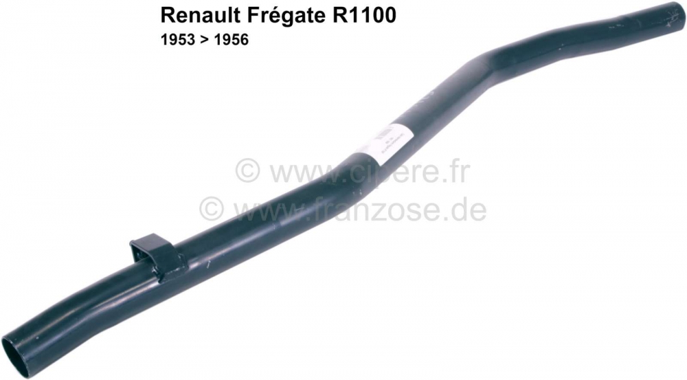 Alle - Fregate, tussenpijp uitlaat (tussen de dempers), geschikt voor Renault Fregate R1100. Gemo