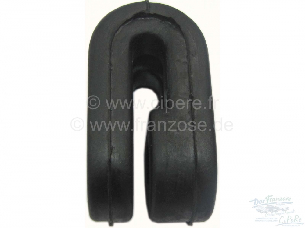 Renault - R5/Clio, uitlaatbeugel (rubber). Geschikt voor Renault R5 + Clio.