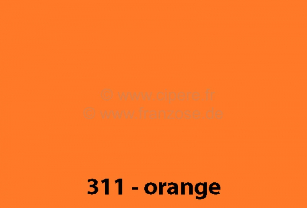 Renault - Spuitverf 400ml, Renault R4 kleurcode 311 oranje speciaal gemengd