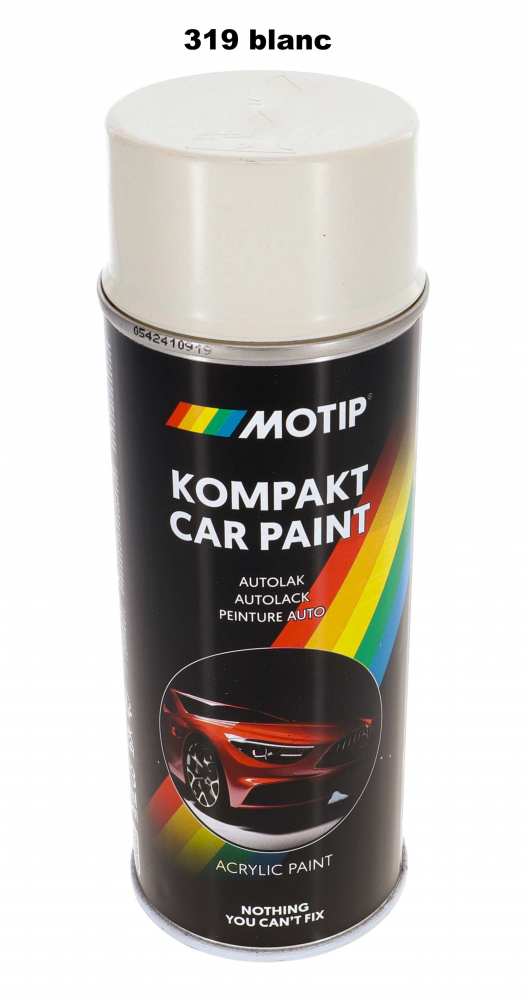 Renault - Spuitverf 400ml, Renault R4 kleurcode 319 wit speciaal gemengd