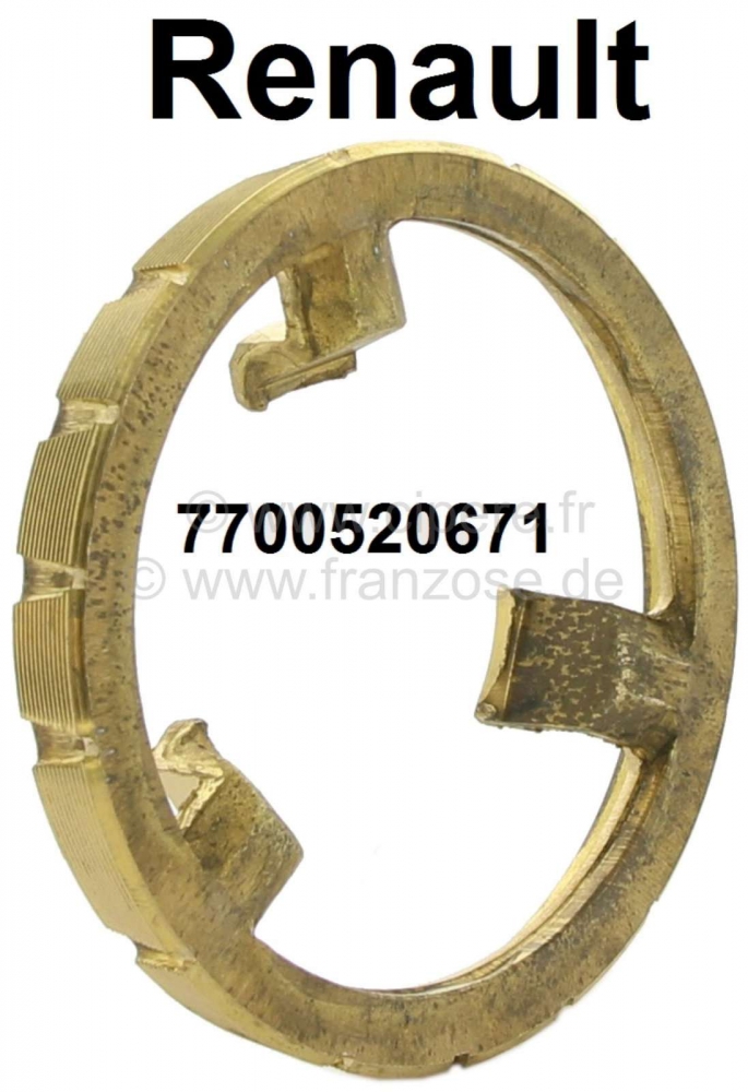 Renault - Synchronisatiering voor de 2e versnelling. Geschikt voor Renault R4, R5, R6. Buitendiamete