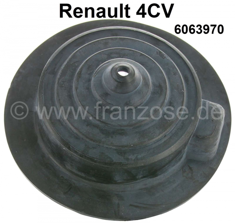 Renault - 4CV, rubberen hoes voor de versnellingspook (in het interieur). Geschikt voor Renault 4CV.