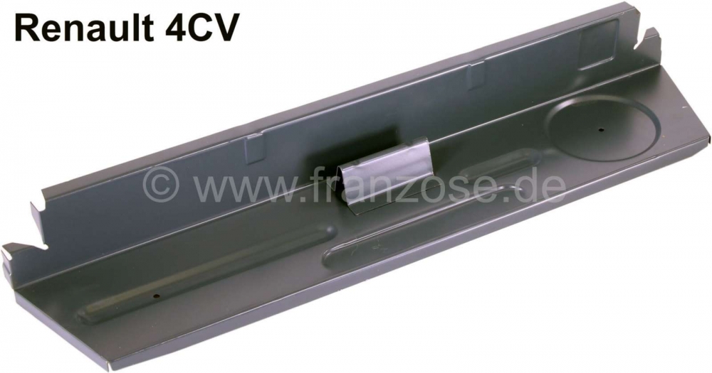 Renault - 4CV, vloerpaneel voor de reservewielbak. Geschikt voor Renault 4CV.