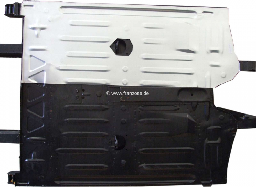 Alle - R4, vloerplaat rechts (met alle kralen). Compleet van voor tot achter. Geschikt voor Renau