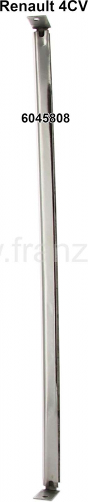 Renault - 4CV, verticale sierstrip (1 stuk), voor de vaste ruit van de achterdeuren. Geschikt voor R