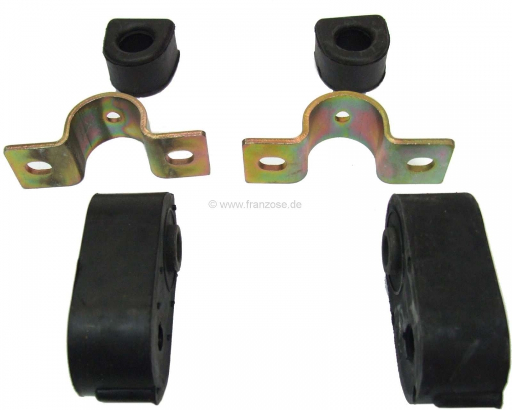 Renault - R4/R5, stabilisatorreparatieset, voor 10 mm stabilisator. Geschikt voor Renault R4 + R5. I