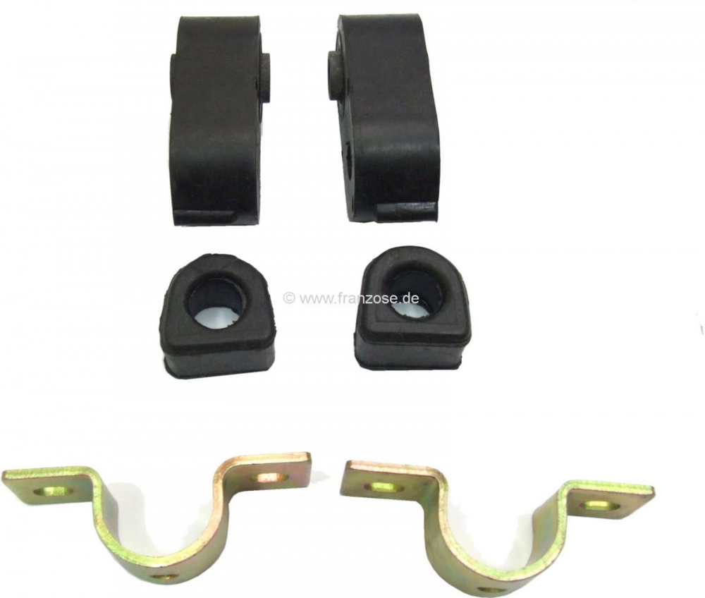 Renault - R4/R5, stabilisatorreparatieset, voor 12 mm stabilisator. Geschikt voor Renault R4 + R5. I