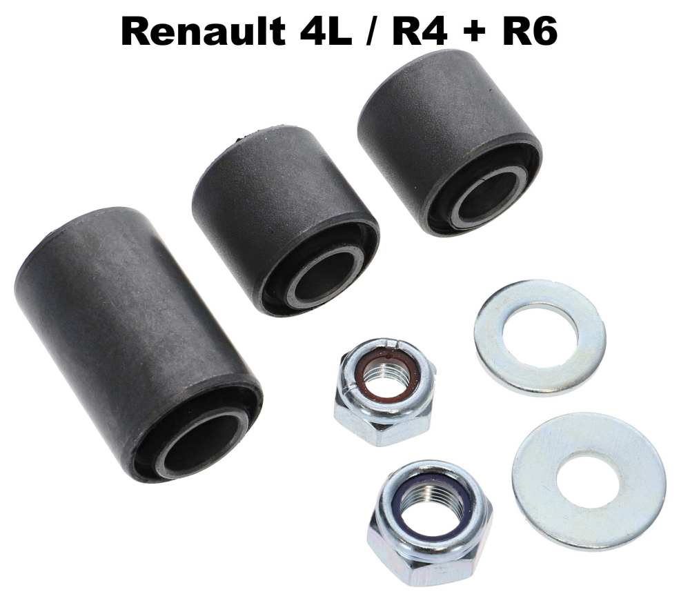 Renault - R4/R6, draagarmbusset, voor één zijde! Geschikt voor Renault R4 + R6. Montage links of r