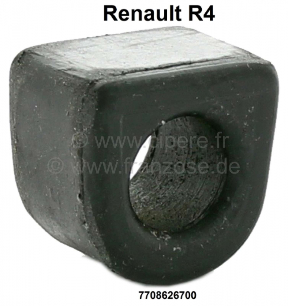 Renault - R4, stabilisatorstangrubber (per stuk). Geschikt voor Renault R4.  Bevestiging van de stab