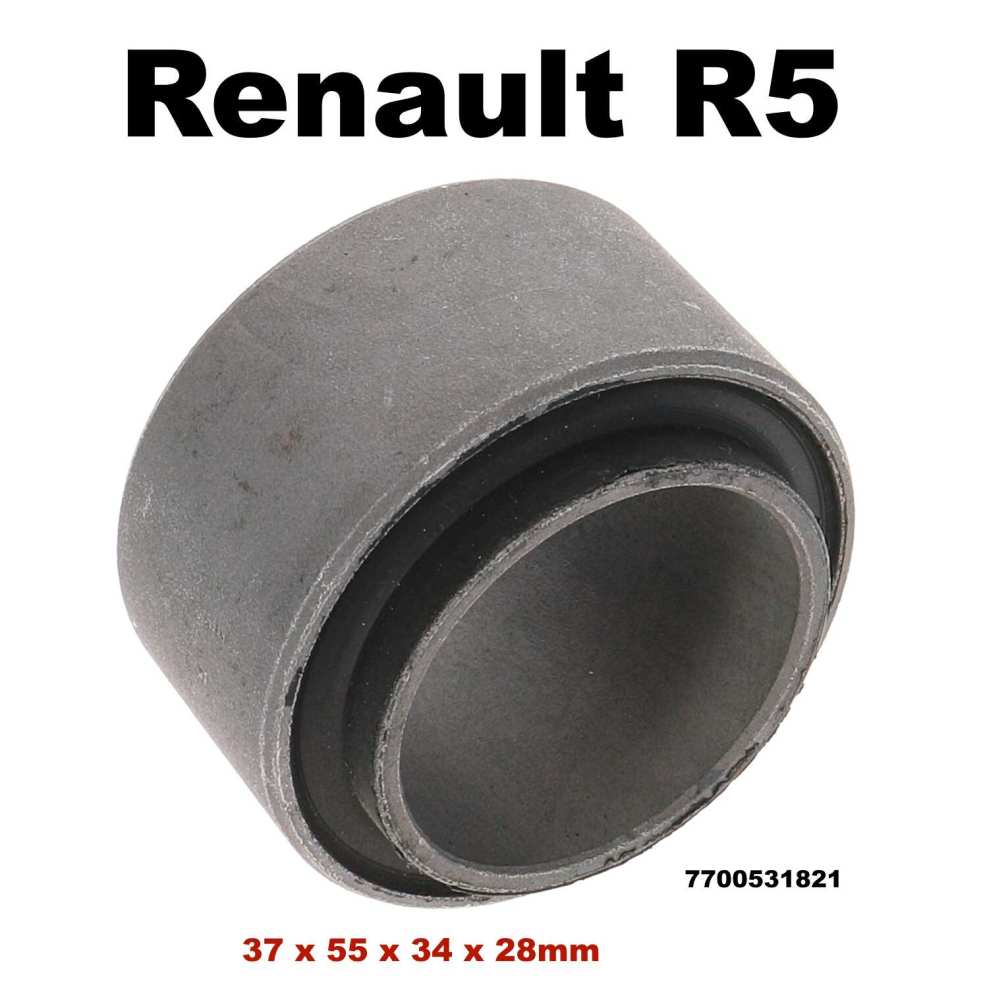 Renault - R5, Stille bus voor de ophanging - Ophanging. Geschikt voor Renault R5. Afmetingen: ongeve
