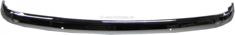 Renault - R4, voorbumper (replica), verchroomd. Geschikt voor Renault R4. De bumpers moeten bescherm
