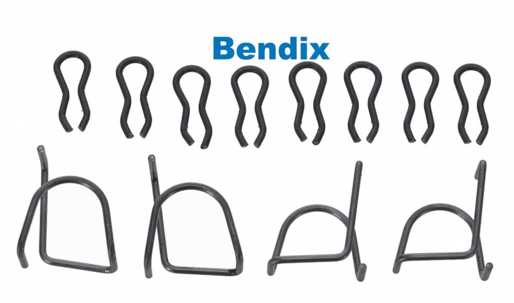 Sonstige-Citroen - R5/R17, bevestigingsset remblokken. Remsysteem: Bendix. Geschikt voor Renault R5 + R17.