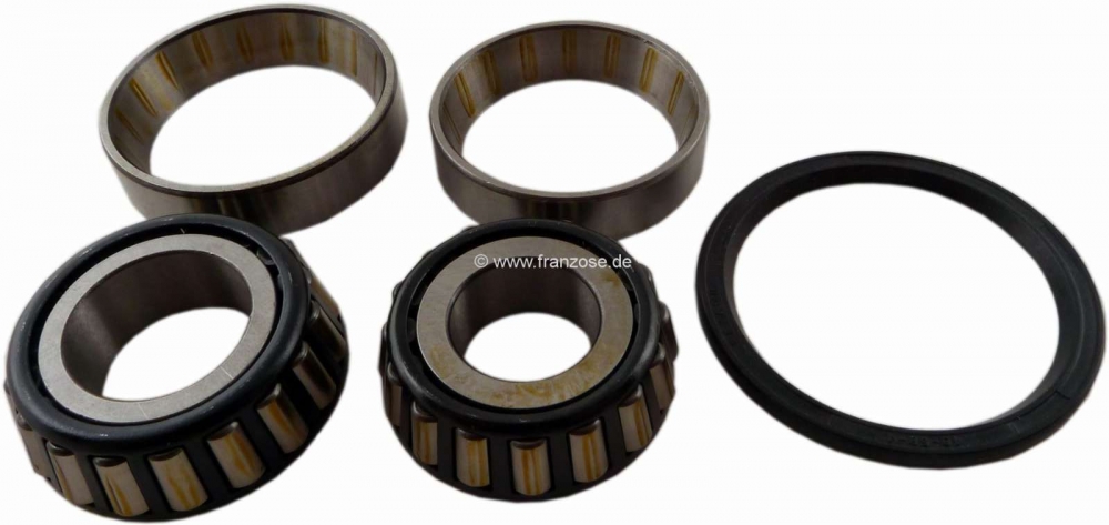 Renault - Set wiellagers achter. Geschikt voor Renault R4, R5, R16, R15, R17. Afmeting lager 1: Buit