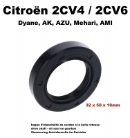 citroen 2cv aandrijfassen aandrijfas oliekeerring op versnellingsbak geschikt voor P12294 - Bild 1