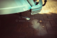 Citroen-2CV - Achterbumperrubber grijs, voor Citroen 2CV. Dit rubber werd gemonteerd van 1963 tot ongeve