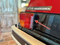 Citroen-2CV - Afstandsbus achterlicht, links achter. Geschikt voor Citroen 2CV. Kleur zwart.