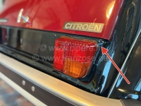 Citroen-2CV - Afstandsbus achterlicht, rechts achter. Geschikt voor Citroen 2CV. Kleur zwart.